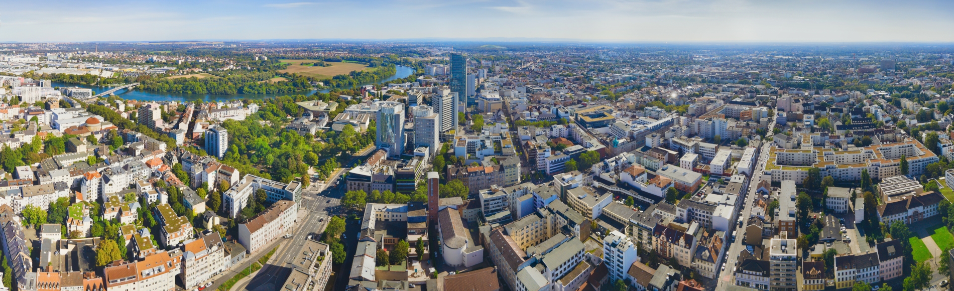 Luftaufnahme von Offenbach